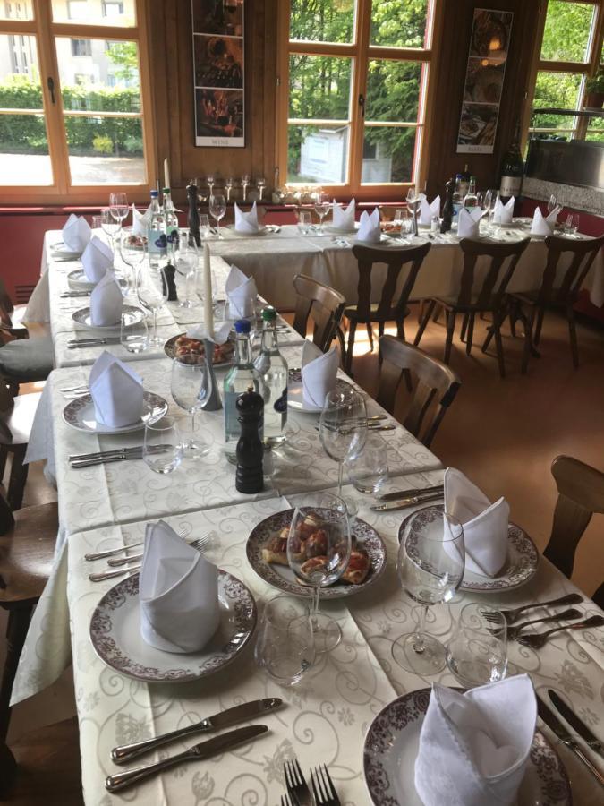 Hotel Restaurant Pizzeria Rotes Haus Münsterlingen Екстериор снимка