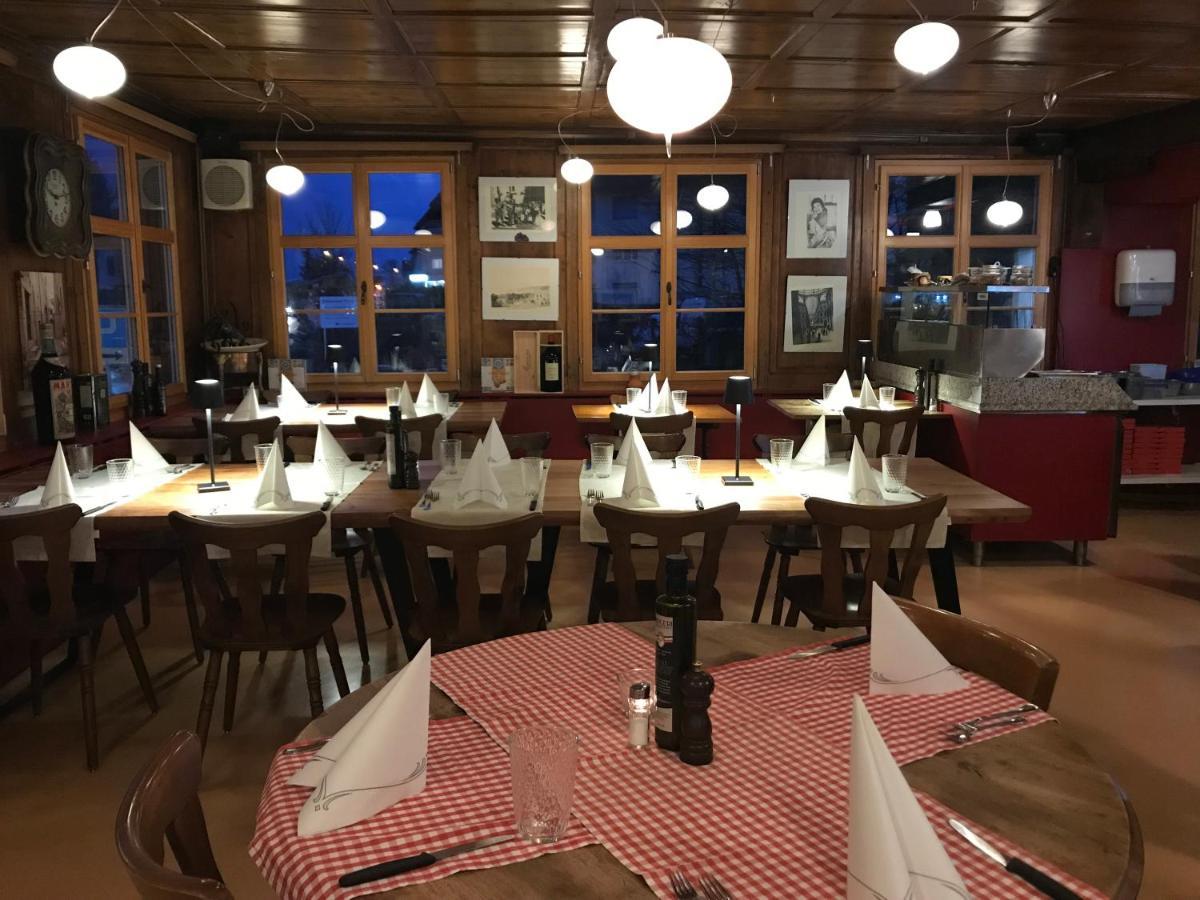 Hotel Restaurant Pizzeria Rotes Haus Münsterlingen Екстериор снимка