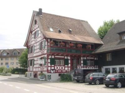 Hotel Restaurant Pizzeria Rotes Haus Münsterlingen Екстериор снимка